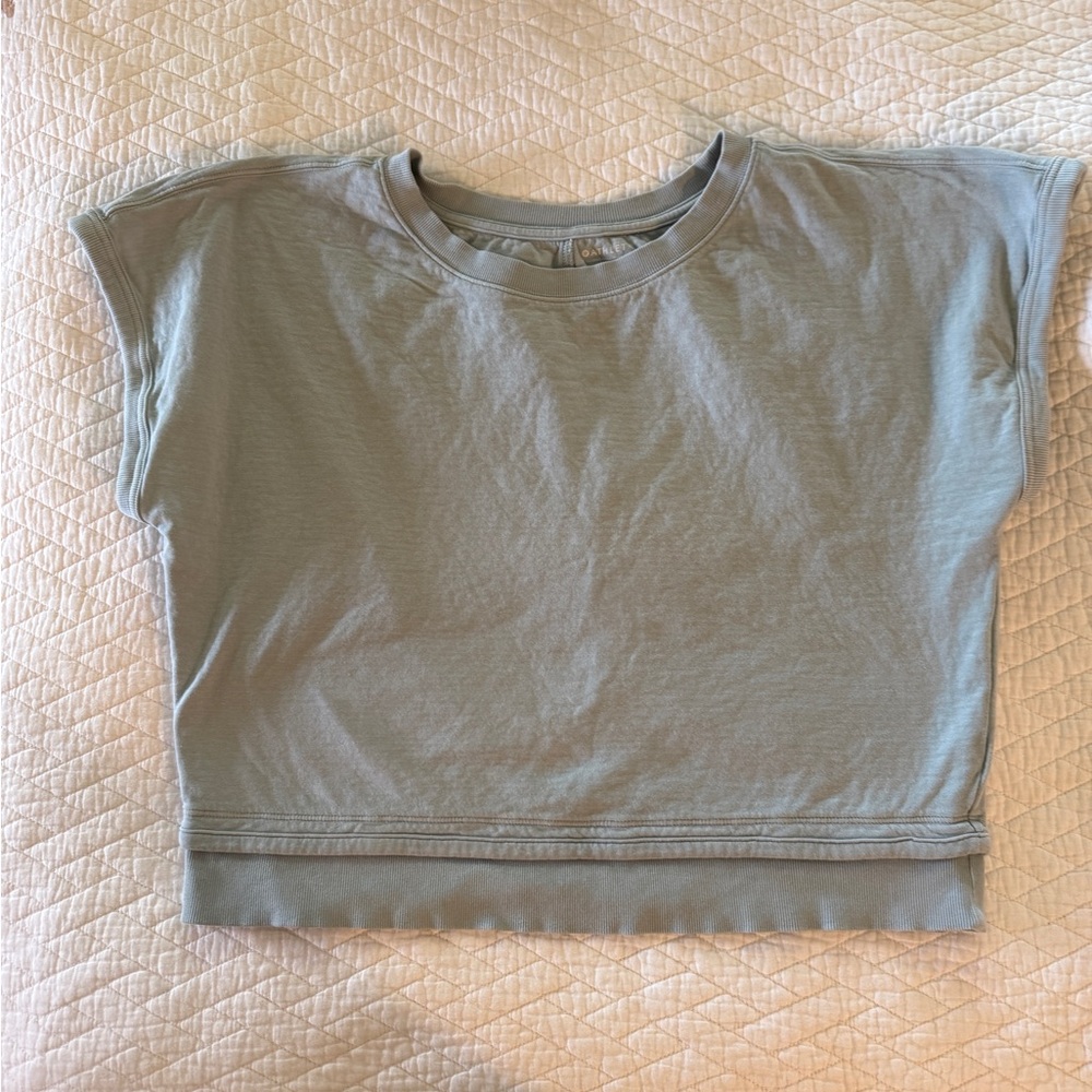 Athleta Sundown Shirred Tee XS
